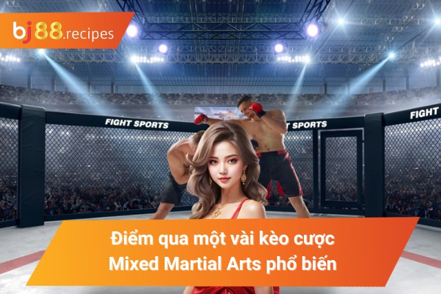 04 kèo cược đang được áp dụng trong Mixed Martial Arts